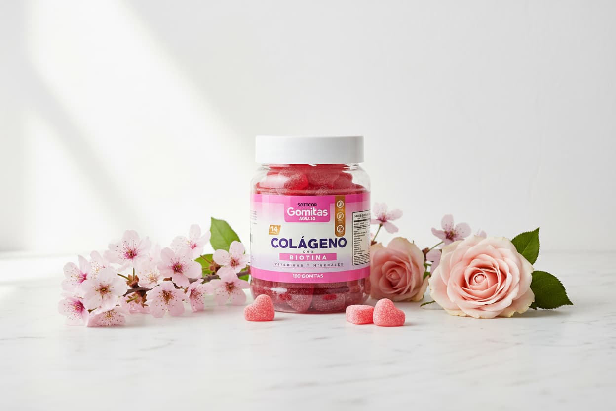 Gomitas Adultos Colágeno y Biotina 130 G