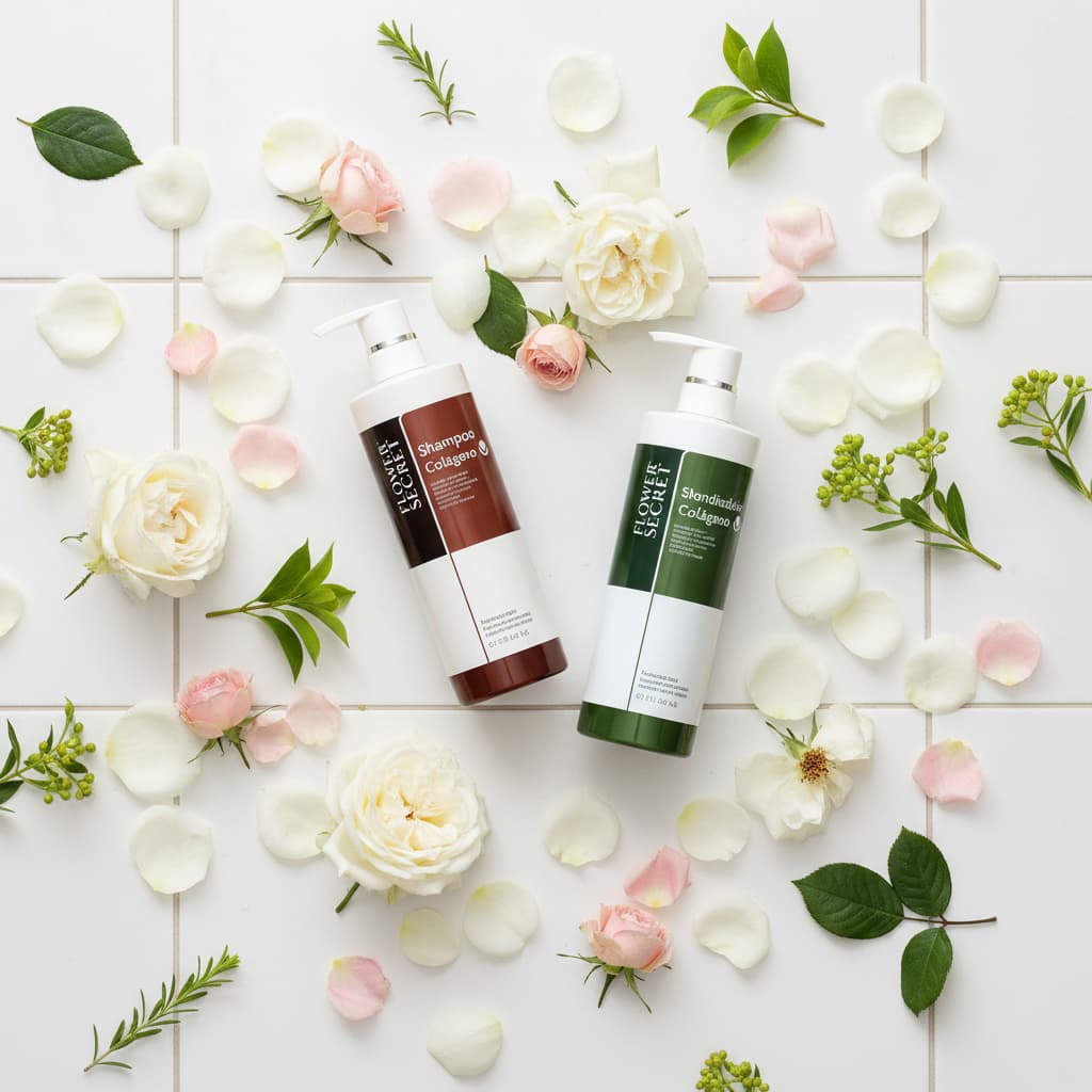 Shampoo & Acondicionador con Colágeno – Eleganza Hair Care